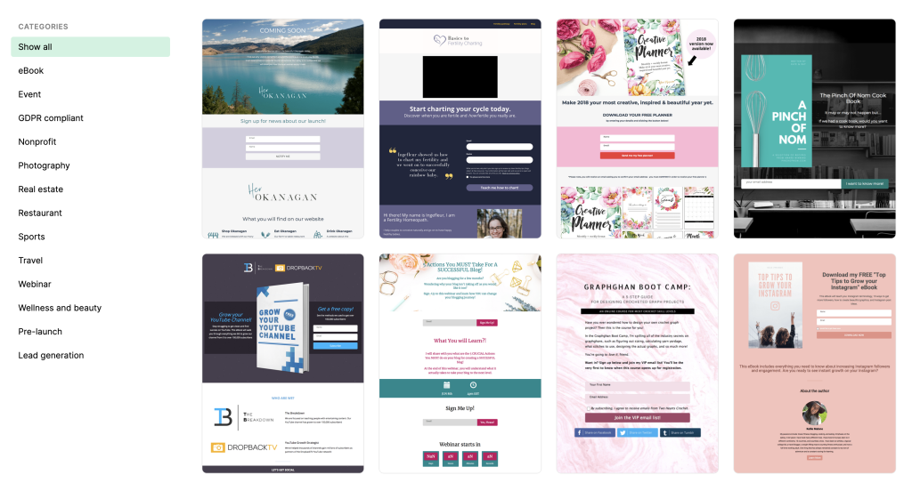Mailerlite vs ActiveCampaign : ActiveCampaign's Template Availability and Design Flexibility